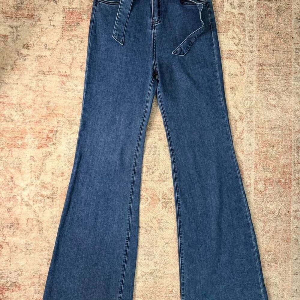Lulus Women's Blue and Navy Jeans